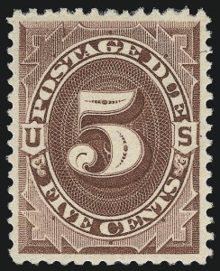 Sale 1019, Lot 947, Postage Due (Scott J2-J78a)