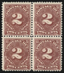 Sale 1019, Lot 953, Postage Due (Scott J2-J78a)