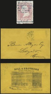 Sale 1024, Lot 100, 3c-5c 1861-66 Issue (Scott 64-67)