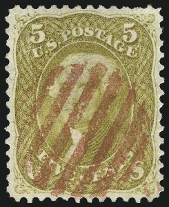 Sale Number 1024, Lot Number 111, 3c-5c 1861-66 Issue (Scott 64-67) Sale Number 1024, Lot Number 111, 3c-5c 1861-66 Issue (Scott 64-67)