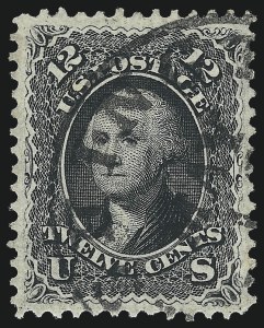 Sale Number 1024, Lot Number 114, 10c-90c 1861-66 Issue (Scott 68-72)