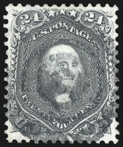 Sale 1024, Lot 134, 2c-24c 1863-68 Issue (Scott 73-78)