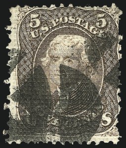 Sale 1024, Lot 138, 3c-30c 1867 A Grills (Scott 79-81)