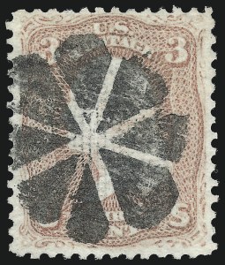 Sale 1024, Lot 144, 2c-12c 1868 Z Grill (Scott 85B-85E)