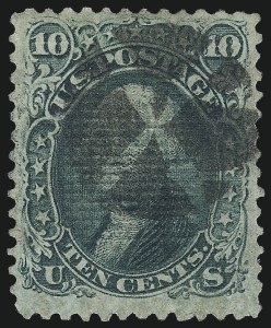Sale 1024, Lot 145, 2c-12c 1868 Z Grill (Scott 85B-85E)