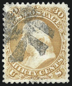 Sale Number 1024, Lot Number 168, 1c-90c 1868 F Grill (Scott 92-101) Sale Number 1024, Lot Number 168, 1c-90c 1868 F Grill (Scott 92-101)