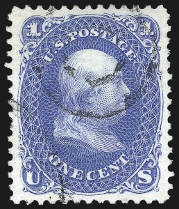 Sale 1024, Lot 170, 1c-90c 1875 Re-Issue of 1861-66 Issue (Scott 102-111)