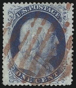 Sale Number 1024, Lot Number 60, 1c 1857-60 Issue (Scott 18-24)