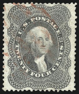 Sale Number 1024, Lot Number 83, 12c-90c 1857-60 Issue (Scott 36-39)