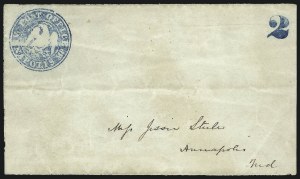 Sale 1025, Lot 10, Postmasters Provisionals: Annapolis Md.