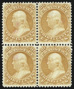Sale 1025, Lot 111, 1861-66 Issue cont. thru Re-Issue