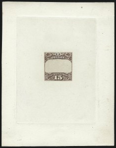 Sale 1025, Lot 129, 1869 Pictorial Issue: Essays, Proofs and Specimens