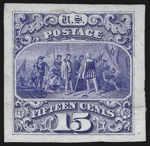 Sale 1025, Lot 133, 1869 Pictorial Issue: Essays, Proofs and Specimens
