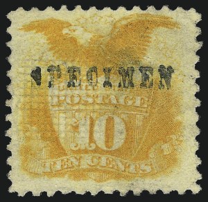 Sale 1025, Lot 137, 1869 Pictorial Issue: Essays, Proofs and Specimens