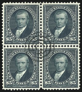 Sale 1025, Lot 197, 1894-98 Bureau Issue thru Trans-Mississippi Issue