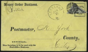 Sale 1025, Lot 260, Air Post thru Parcel Post