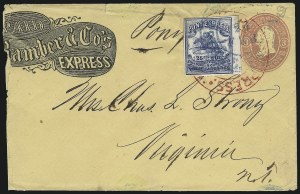 Sale 1025, Lot 274, Carriers and Locals thru Revenues