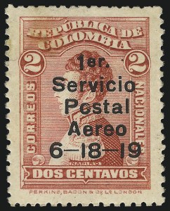 Sale 1025, Lot 340, Foreign Air Post Issues from the Frelinghuysen Collection