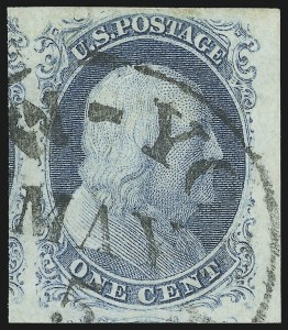Sale Number 1025, Lot Number 77, 1851-56 Issue Sale Number 1025, Lot Number 77, 1851-56 Issue