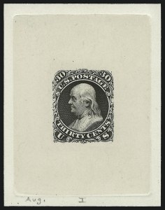 Sale 1026, Lot 1016, Essays and Proofs: 1847-67 Issues