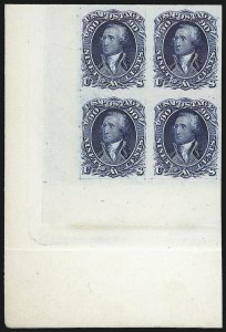 Sale 1026, Lot 1017, Essays and Proofs: 1847-67 Issues
