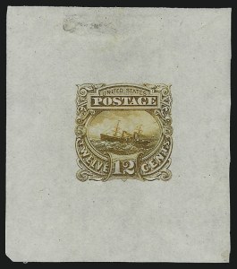 Sale 1026, Lot 1041, Essays and Proofs: 1869 Pictorial Issue