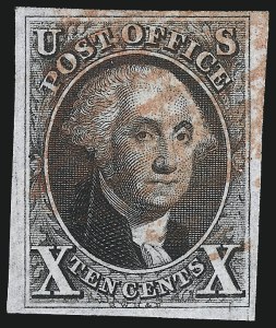 Sale 1026, Lot 1123, 1847 Issue and 1875 Reproduction (Scott 1-4)