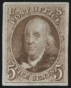 Sale Number 1026, Lot Number 1131, 1847 Issue and 1875 Reproduction (Scott 1-4) Sale Number 1026, Lot Number 1131, 1847 Issue and 1875 Reproduction (Scott 1-4)