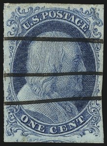 Sale 1026, Lot 1132, 1851-56 Issue (Scott 5A-17)