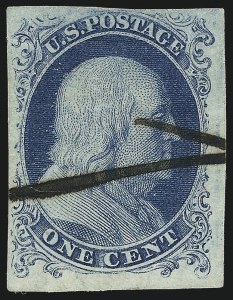 Sale 1026, Lot 1133, 1851-56 Issue (Scott 5A-17)