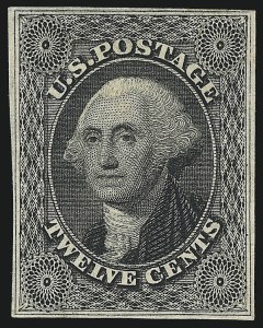 Sale 1026, Lot 1160, 1851-56 Issue (Scott 5A-17)