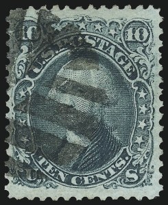 Sale 1026, Lot 1237, 1867-68 Grilled Issue and 1875 Re-Issue (Scott 79-109)