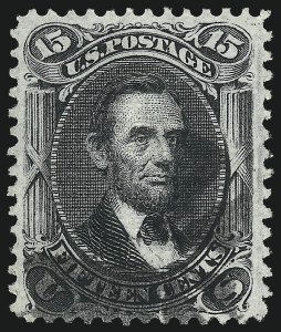 Sale 1026, Lot 1244, 1867-68 Grilled Issue and 1875 Re-Issue (Scott 79-109)