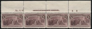 Sale 1026, Lot 1311, 1893 Columbian Issue (Scott 230-245)