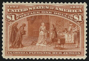 Sale Number 1026, Lot Number 1317, 1893 Columbian Issue (Scott 230-245) Sale Number 1026, Lot Number 1317, 1893 Columbian Issue (Scott 230-245)