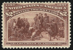 Sale 1026, Lot 1320, 1893 Columbian Issue (Scott 230-245)