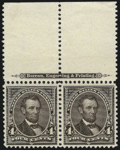 Sale 1026, Lot 1336, 1894-95 Bureau Issues (Scott 250-284)