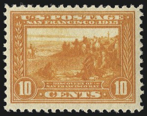 Sale 1026, Lot 1406, 1908-12 Issues, 1908 Commemoratives, Pan-Pacific (Scott 335-404), 10c Orange, Panama-Pacific (400A) Sale 1026, Lot 1406, 1908-12 Issues, 1908 Commemoratives, Pan-Pacific (Scott 335-404)
