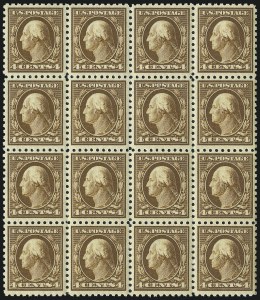 Sale 1026, Lot 1411, 1912-22 Issues (Scott 421-493)