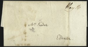 Sale 1026, Lot 1746, Stampless Covers