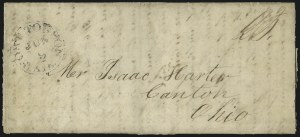 Sale 1026, Lot 1747, Stampless Covers