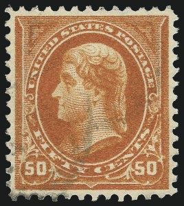 Sale 1027, Lot 151, 1895 Watermarked Bureau Issue (Scott 264-278)