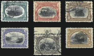 Sale 1027, Lot 168, Pan-American Exposition Issue (Scott 294-299)