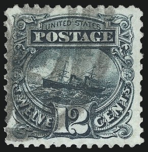 Sale 1027, Lot 24, 1875 Re-Issue of 1869 Pictorial Issue (Scott 123-133a)