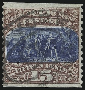 Sale 1027, Lot 26, 1875 Re-Issue of 1869 Pictorial Issue (Scott 123-133a)