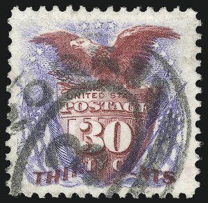 Sale 1027, Lot 28, 1875 Re-Issue of 1869 Pictorial Issue (Scott 123-133a)