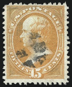 Sale 1027, Lot 49, 1870-71 National Bank Note Co. I Grills (Scott 134A-141A)