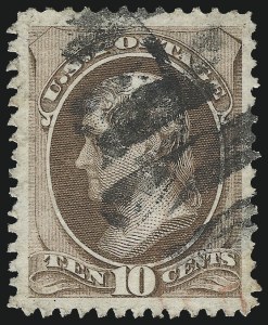 Sale 1027, Lot 58, 1870-71 National Bank Note Co. Ungrilled (Scott 145-155)