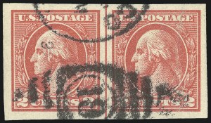 Sale 1028, Lot 452, 1918-20 Offset Printing Issues (Scott 525-536)