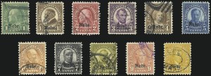 Sale 1028, Lot 496, Later Issues (Scott 614-905b)